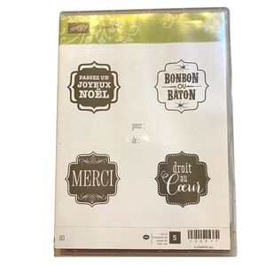 🍒 Stampin’Up! 🍒 “C pour toi” Stamp set.